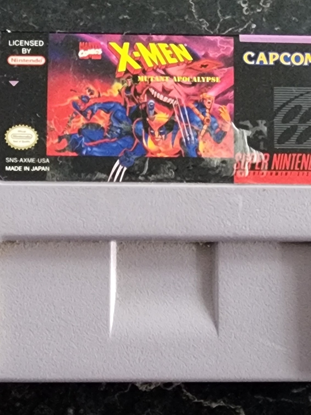 X-Men Mutant Apocalypse For Super Nintendo TESTED & WORKING